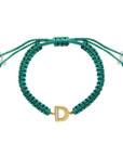 Diamond Initial Letter Bracelet