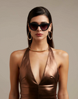 Claudia Big Cat Eye
